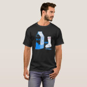 Vermisster Partner Milch Sock T-Shirt (Vorne ganz)
