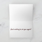 Vermisster Schokolade-Labrador auf Waldlehrpfad-Vo Karte (Innenseite)