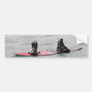 Vermisster Wakeboarder-Autoaufkleber Autoaufkleber