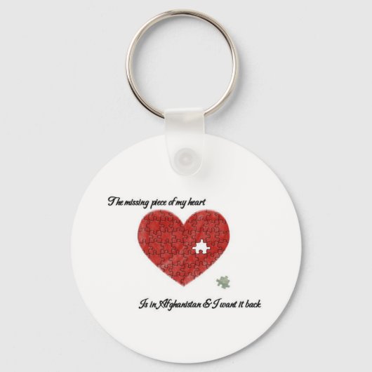 Vermisstes Afghanistan Schlüsselanhänger (Vorderseite)