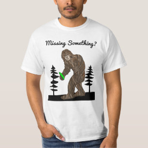 Vermisstes Etwas? Bigfoot Disk Golf T-Shirt