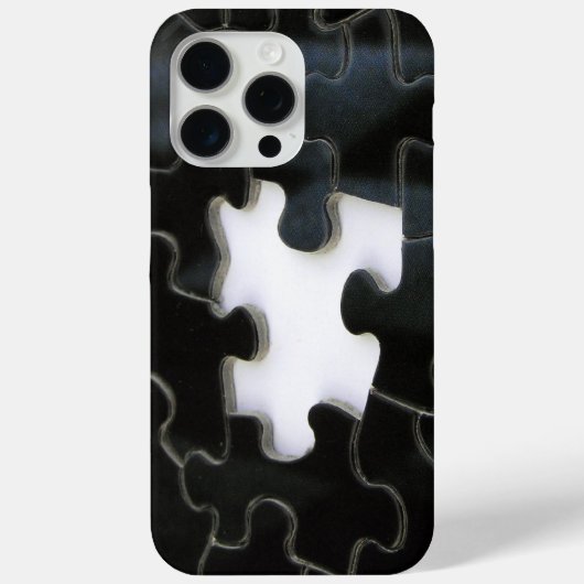 Vermisstes Jigsaw Puzzle Piece Foto Case-Mate iPhone Hülle (Rückseite)