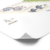 Vermisstes Kleinhaus Poster (Ecke)