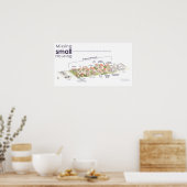 Vermisstes Kleinhaus Poster (Küche)