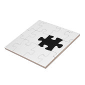 Vermisstes Puzzlespiel-Stück Fliese (Seite)