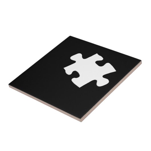 Vermisstes Puzzlespiel-Stück Fliese (Seite)