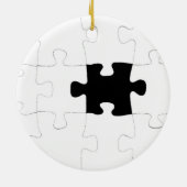 Vermisstes Puzzlespiel-Stück Keramikornament (Hinten)