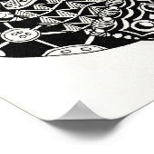 Vermisstes Puzzleteil Poster (Ecke)