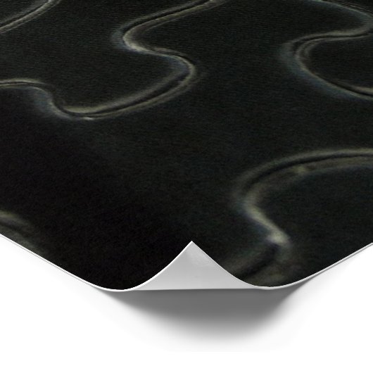 Vermisstes Puzzleteil Poster (Ecke)