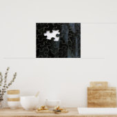Vermisstes Puzzleteil Poster (Küche)