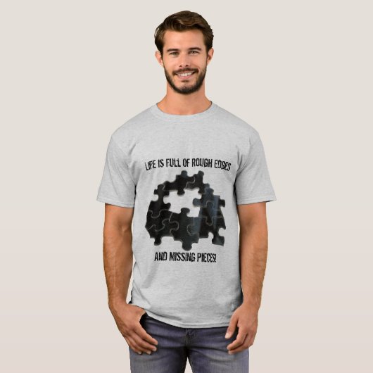 Vermisstes Puzzleteil T-Shirt (Vorne ganz)