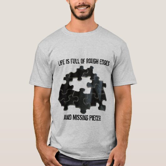 Vermisstes Puzzleteil T-Shirt (Vorderseite)