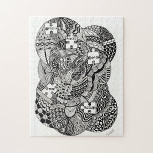 Vermisstes Stück des Puzzlespiels Puzzle