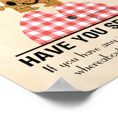 Vermisstes Stück Jigsaw Puzzle Spaß und Spiele Poster (Ecke)