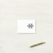 Vermisstes Stück Post-it Klebezettel (Auf Schreibtisch)