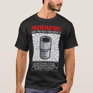 Vermisstes Werkstattwerkzeug für die Feuchtmechan T-Shirt