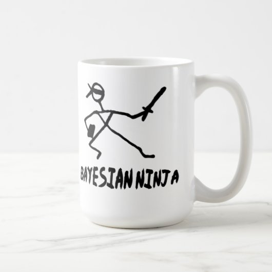 Vermitteln Sie auf Mathe beim Trinken des Kaffeetasse (Rechts)