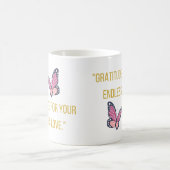 Vermitteln Sie tief empfundene Wertschätzung und L Kaffeetasse (Mittel)