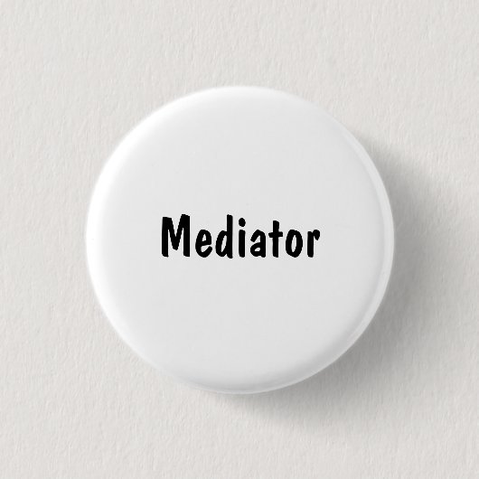 Vermittler Button (Vorderseite)
