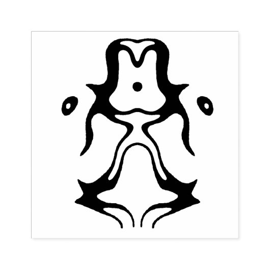 Vermittlung von Alien Gummistempel (Prägung)