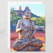 Vermittlung von Sitzbuddha (Vorne/Hinten)