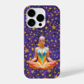 Vermittlung von weiblichen und unregelmäßigen Ster iPhone Hülle (Rückseite)