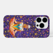 Vermittlung von weiblichen und unregelmäßigen Ster iPhone Hülle (Rückseite (Horizontal))