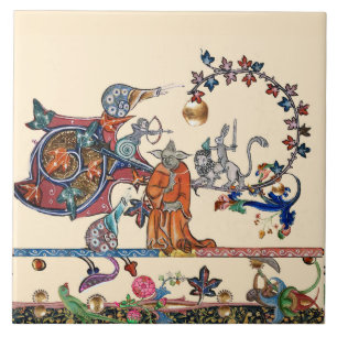 VERMITTLUNGSBESTIÄRE WEIDE, MONSTER MONK-Schnecke, Fliese