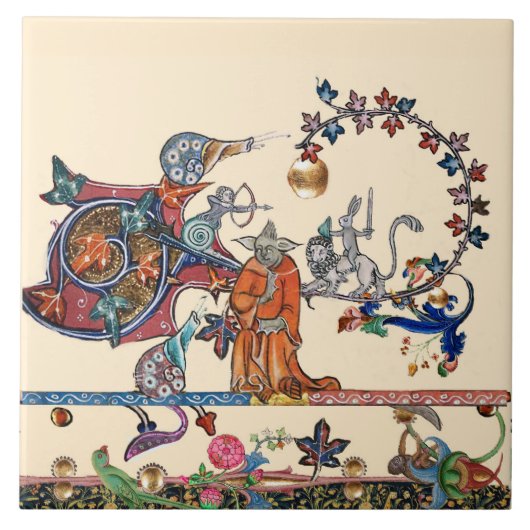 VERMITTLUNGSBESTIÄRE WEIDE, MONSTER MONK-Schnecke, Fliese (Vorderseite)