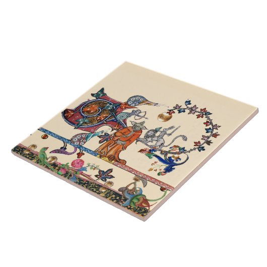 VERMITTLUNGSBESTIÄRE WEIDE, MONSTER MONK-Schnecke, Fliese (Seite)