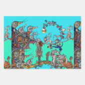 VERMITTLUNGSKRIEG, KNIGHTS, GIANT SNAILS GESCHENKPAPIER SET (Vorderseite 3)