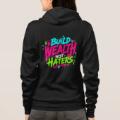 Vermögen aufbauen hoodie (Rückseite)