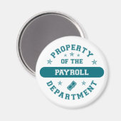 Vermögen der Gehaltsabteilung Magnet (Vorderseite/Rückseite)