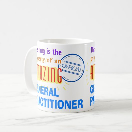 Vermögen eines Phantastischen Allgemeinmediziners Kaffeetasse (Vorderseite Links)