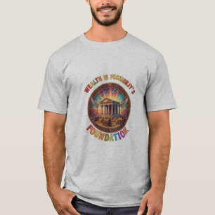 Vermögen ist Möglichkeit's Fundament Griechischer T-Shirt