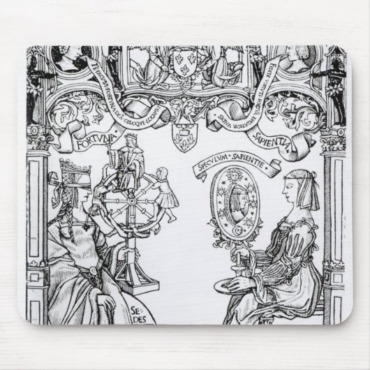 Vermögen und Klugheit Mousepad (Vorne)