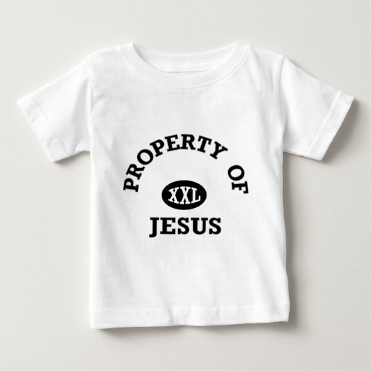Vermögen von Jesus christliche Kleidung Geschenke Baby T-shirt (Vorderseite)