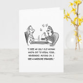 Vermögens-Erzähler-Cartoon Karte (Gelbe Blume)