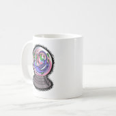 Vermögens-Erzähler-Kristallball-Tasse Kaffeetasse (Vorderseite Links)