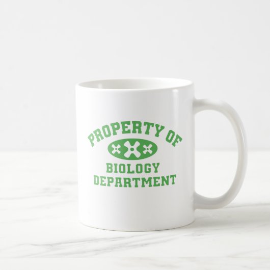 Vermögensabteilung für Biologie Kaffeetasse (Rechts)