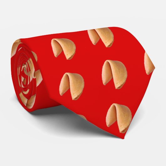 Vermögensplätzchen-Hals-Krawatte Krawatte (Gerollt)