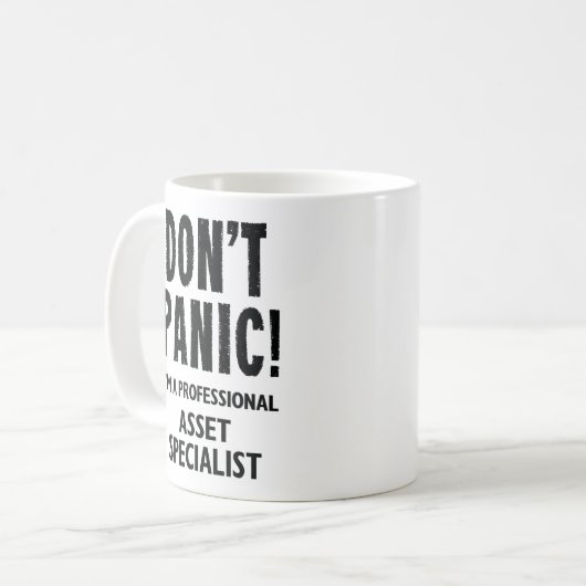 Vermögensspezialist Kaffeetasse (Vorderseite Links)