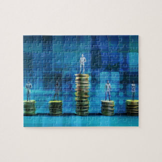 Vermögensverwaltung und Finanzlösungen Puzzle