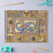 VERMÖGENSWERT FÜR MITTELALTERLICHE BEWÄLTIGUNG, SC SEIDENPAPIER (Basteln)