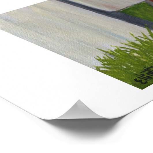 Vermögenswerte am Tor Poster (Ecke)