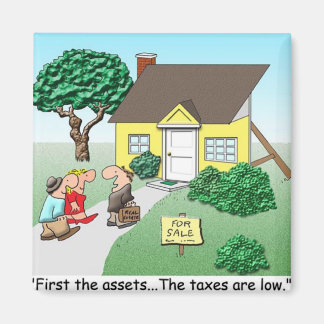 Vermögenswerte aus echtem Anwesen Magnet