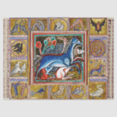 VERMÖGENSWERTE, PFERDE, WALDTIERE SEIDENPAPIER (Vorderseite)