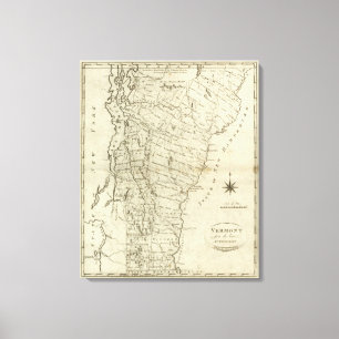 Vermont 7 leinwanddruck