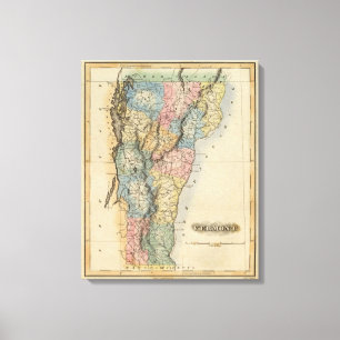 Vermont 7 leinwanddruck