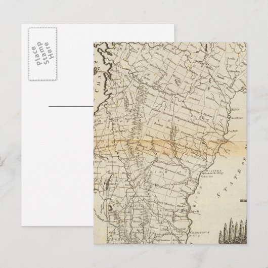 Vermont 7 postkarte (Vorne/Hinten)